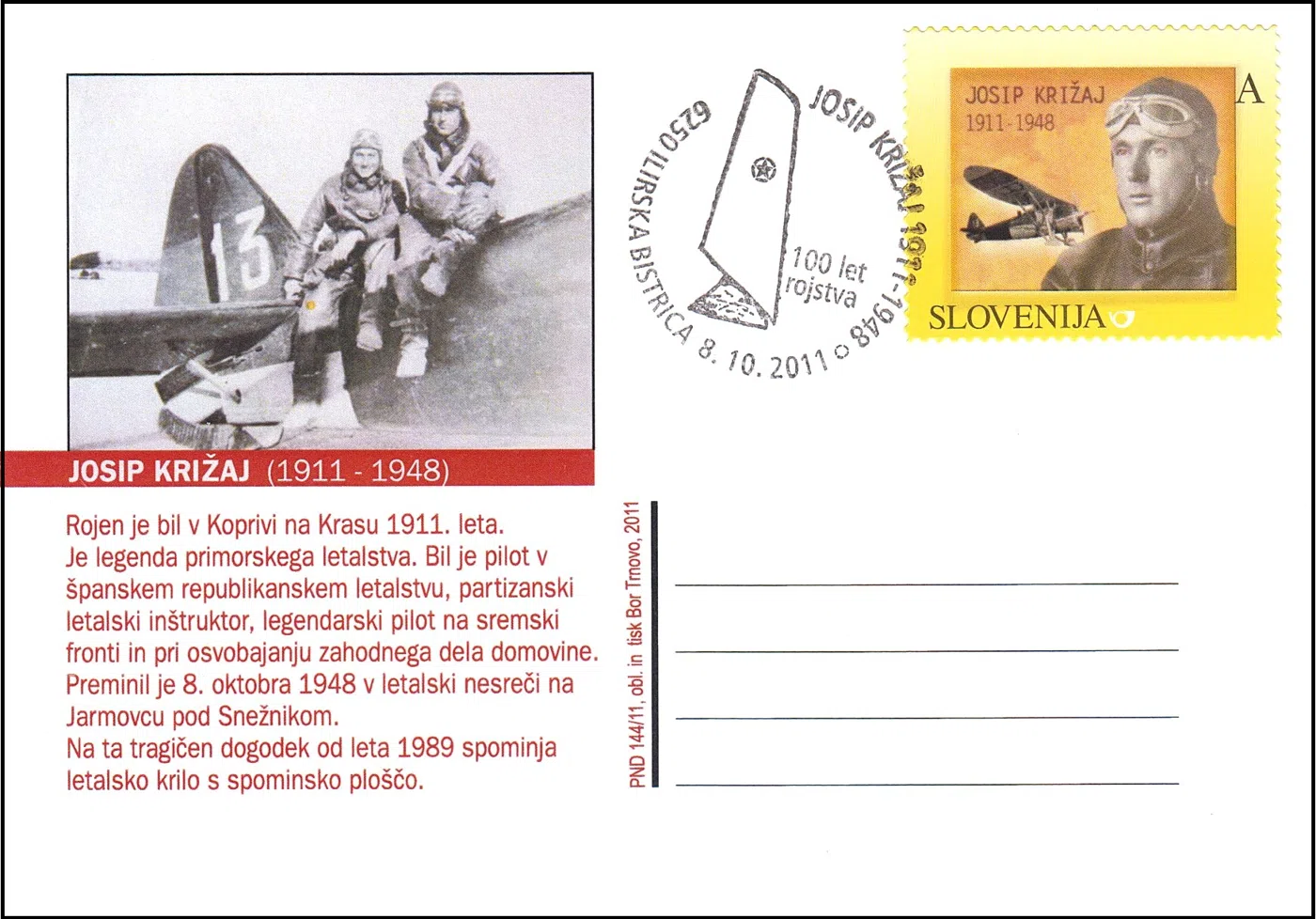 100 LET ROJSTVA JOSIP KRIŽAJ 1911 - 1948